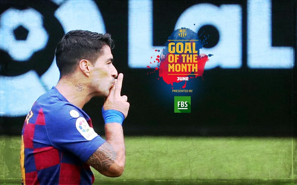 Suárez v Celta, June Goal of the Month