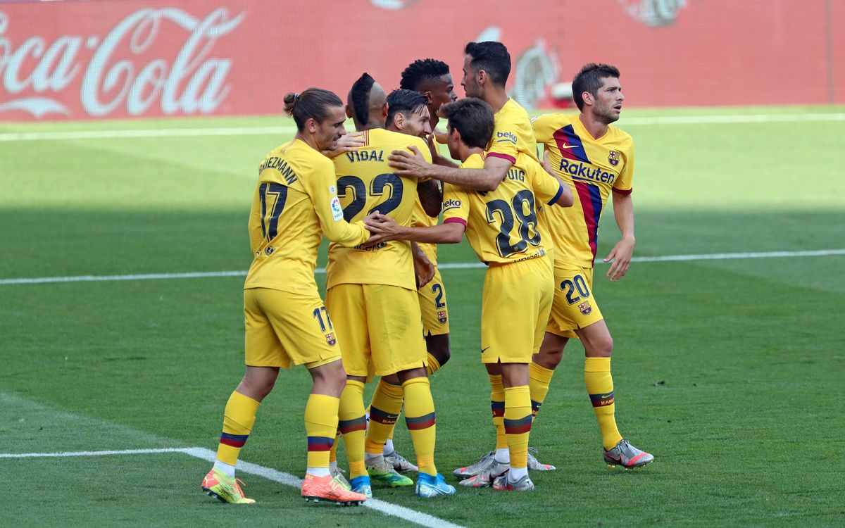 Valladolid - FC Barcelona: Continua la lluita pel títol (0-1)