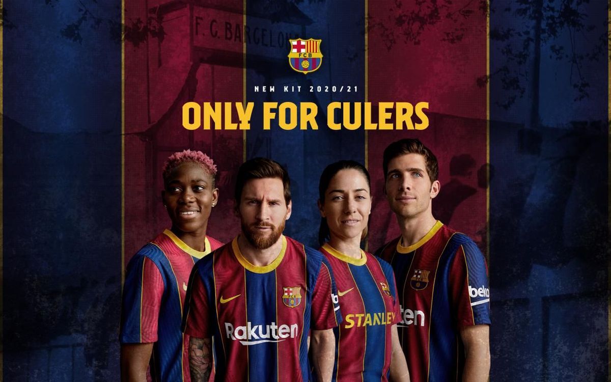 FC Barcelona officially unveils 20/21 jersey