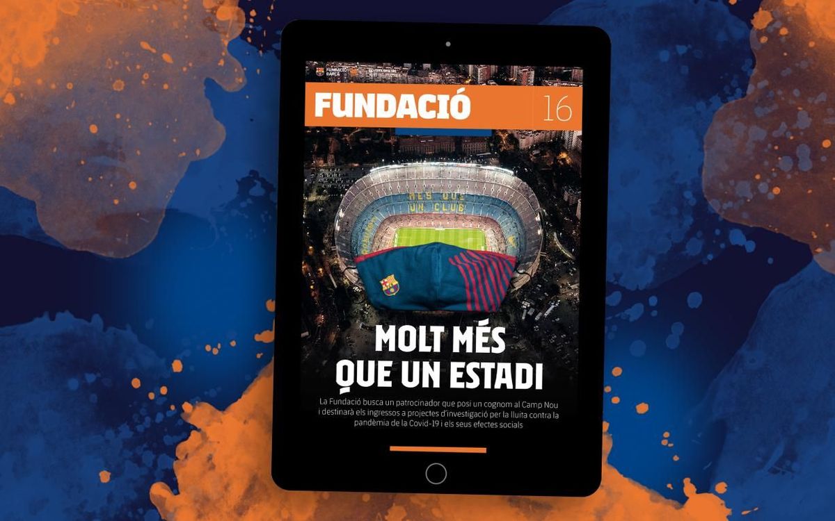 Nova Revista Fundació, dedicada a la lluita del Barça contra la Covid-19