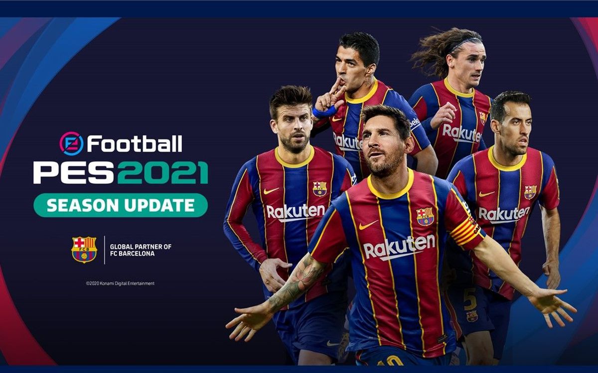 KONAMI、eFootball PES 2021 FCバルセロナクラブエディションを発表