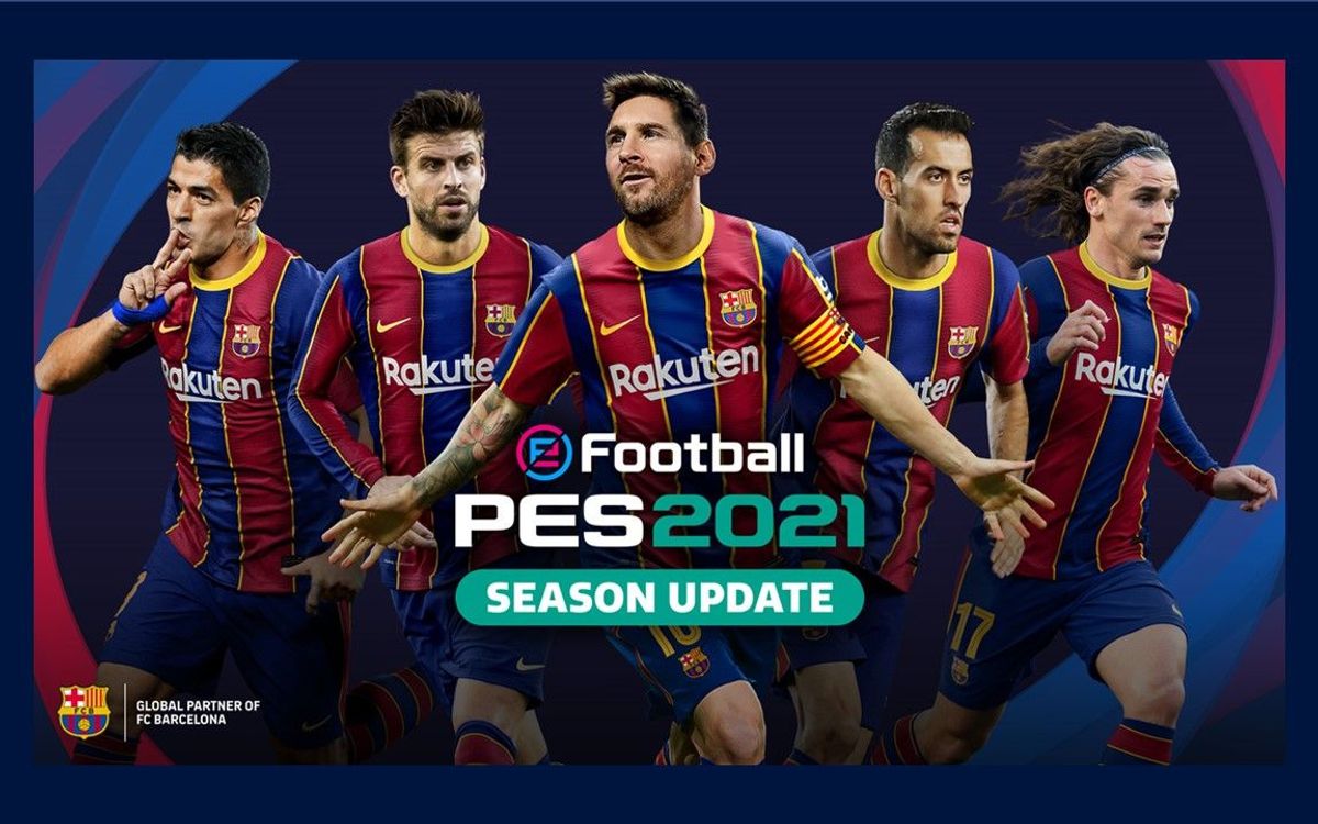 Konami anuncia l'eFootball PES2021 Edició FC Barcelona