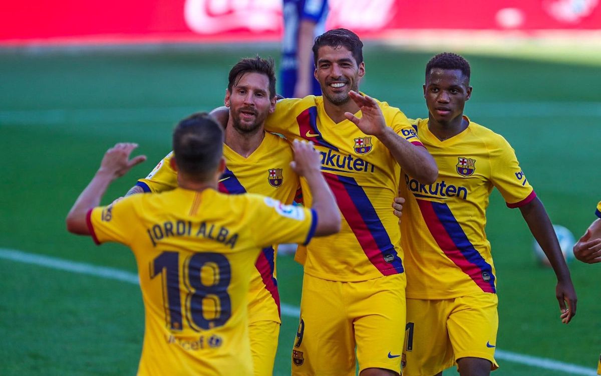 Alavés - FC Barcelona: Goleada para cerrar la Liga (0-5)