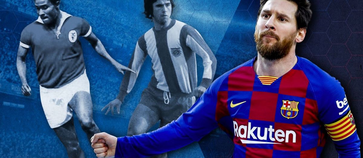 Messi matches Müller and Eusebio