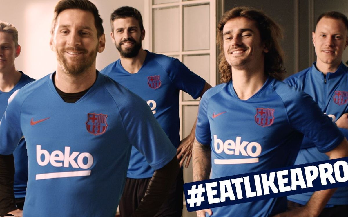 Le spot de la campagne 'Eat like a pro' avec Beko