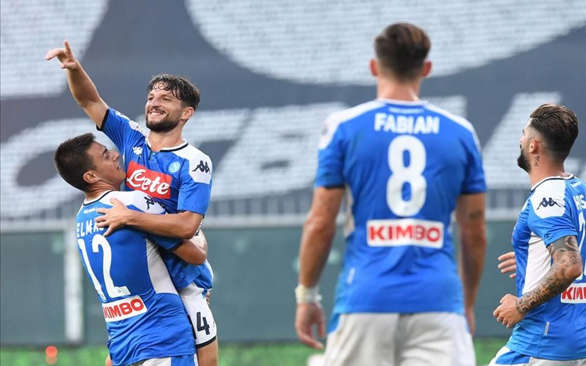 Napoli, unbeaten as an away side in Europe