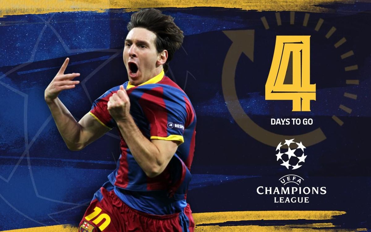 4 | Les Champions guanyades per Messi