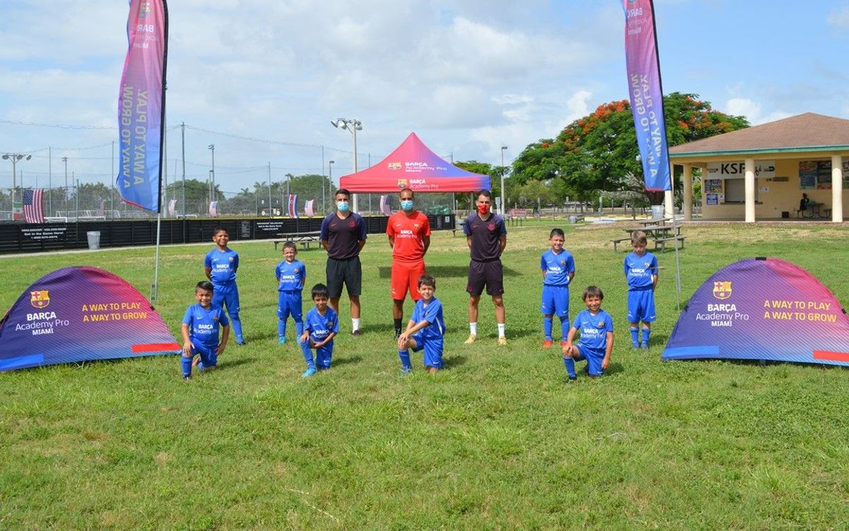 La Barça Academy PRO Miami obre les seves portes