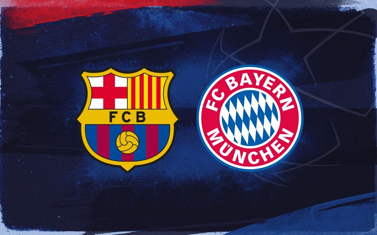 La alineación del FC Barcelona - Bayern Múnich