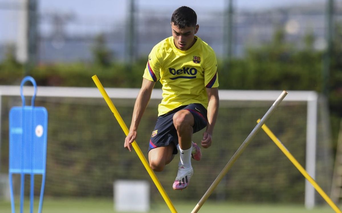 First training session of the week