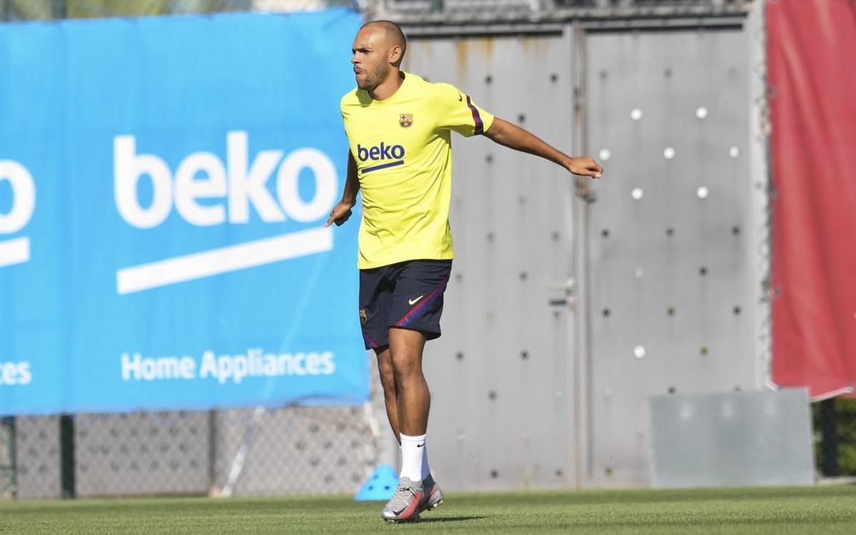 Braithwaite s'incorpora als entrenaments