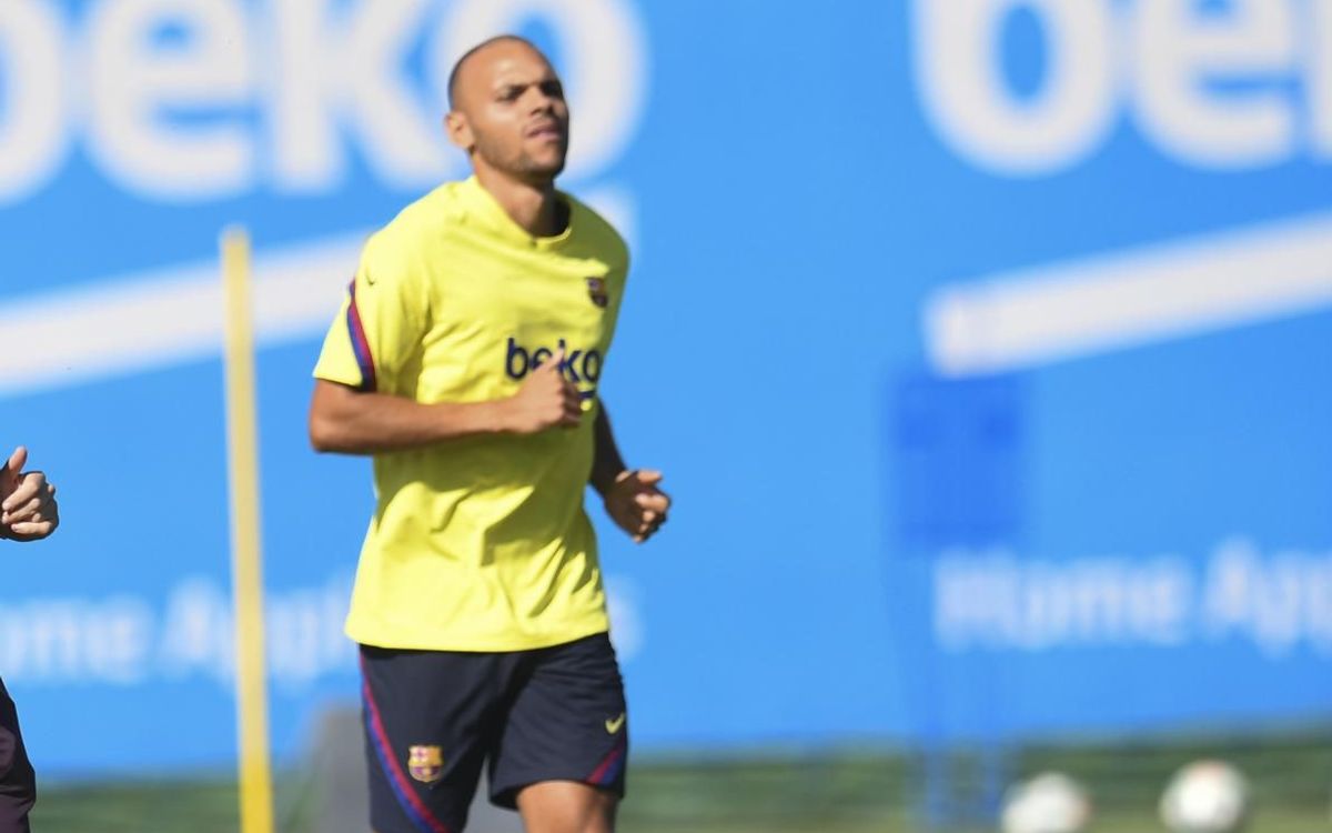 Braithwaite returns to training