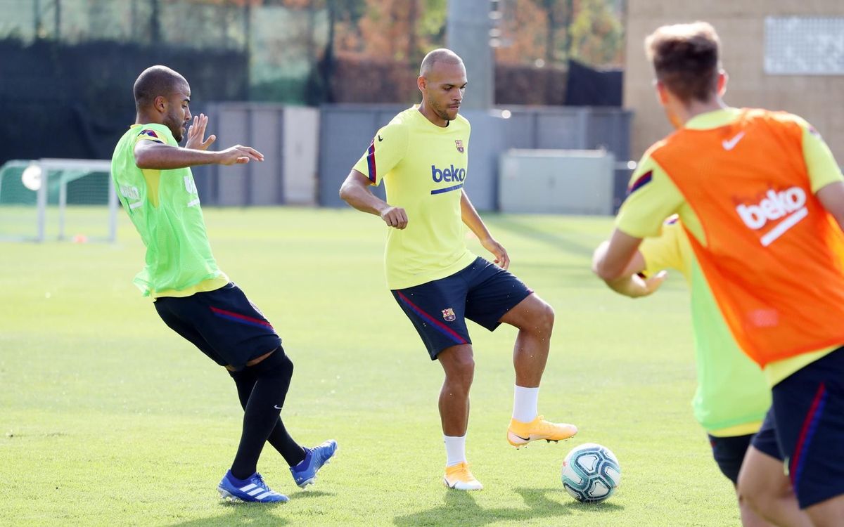 A new session at the Ciutat Esportiva