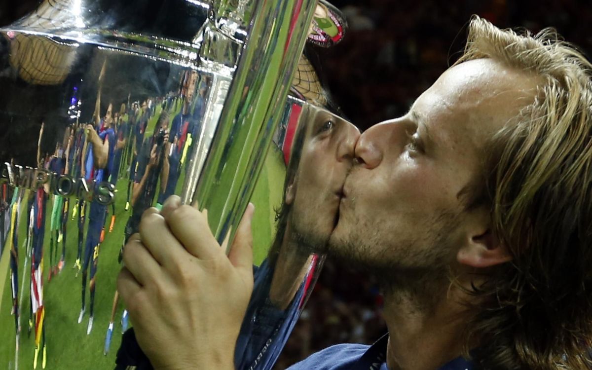 Rakitic’s time at Barça, in ‘4’ moments