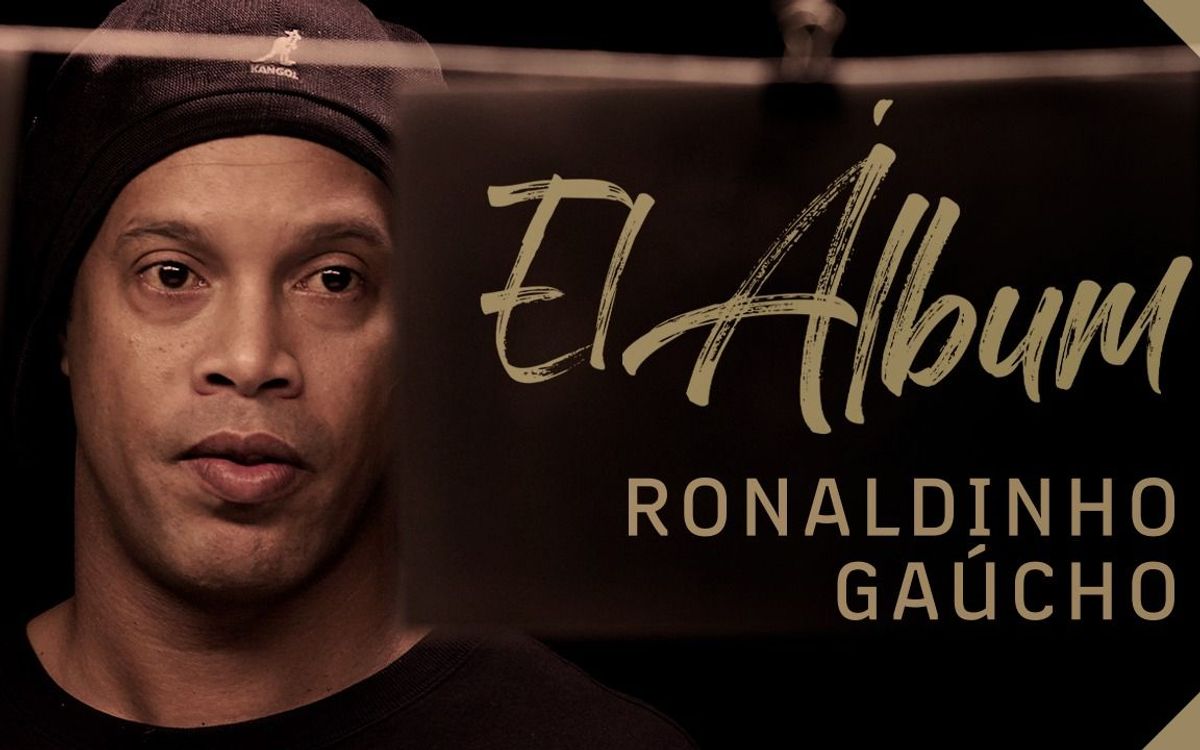 Ronaldinho repasa su trayectoria en el FC Barcelona en un nuevo capítulo de la serie documental 'El Álbum' producida por Barça Studios