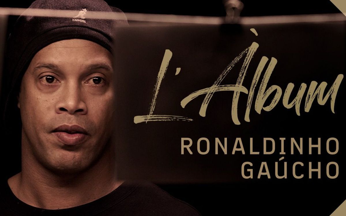 Ronaldinho repassa la seva trajectòria al FC Barcelona en un nou capítol de la sèrie documental ‘L’Àlbum’ produïda per Barça Studios
