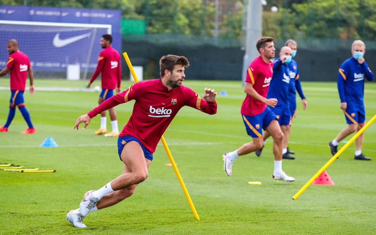 Double séance à la Ciutat Esportiva