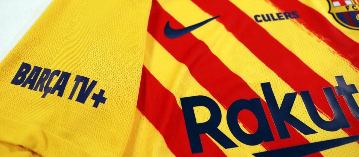 El Barça estrenará la pretemporada luciendo la camiseta de la 'senyera'