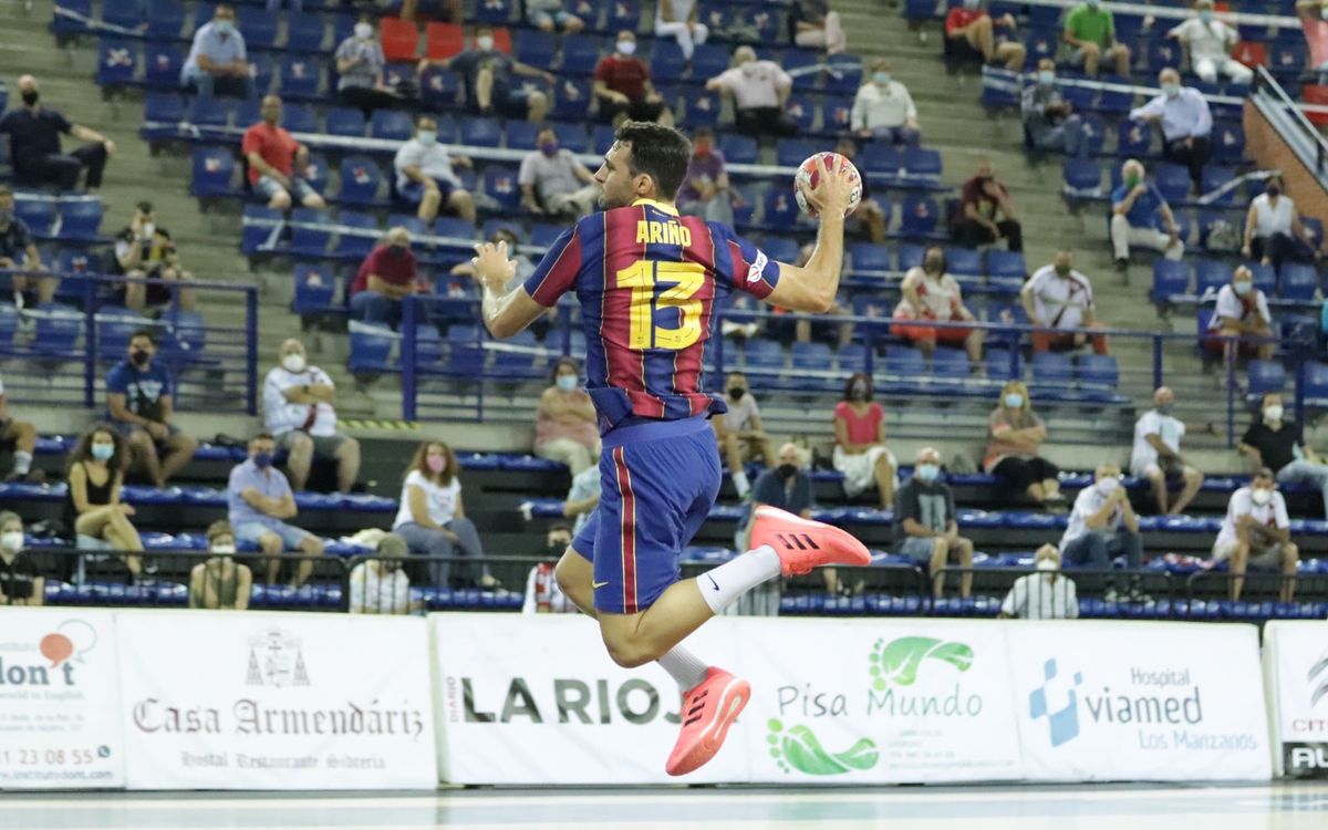 Logroño La Rioja - Barça: No aflojan (21-37)