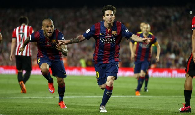 メッシ 年間 の記録