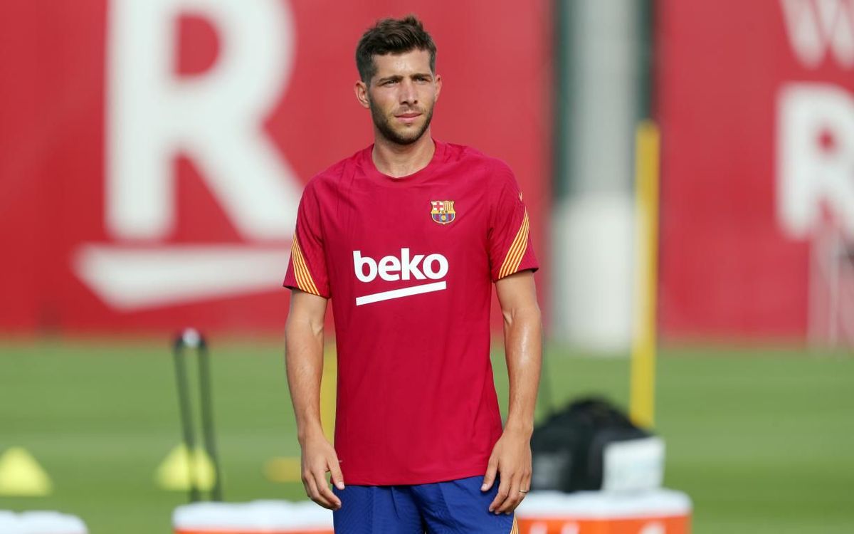 Sergi Roberto: 'I'd love to end my career in the USA'