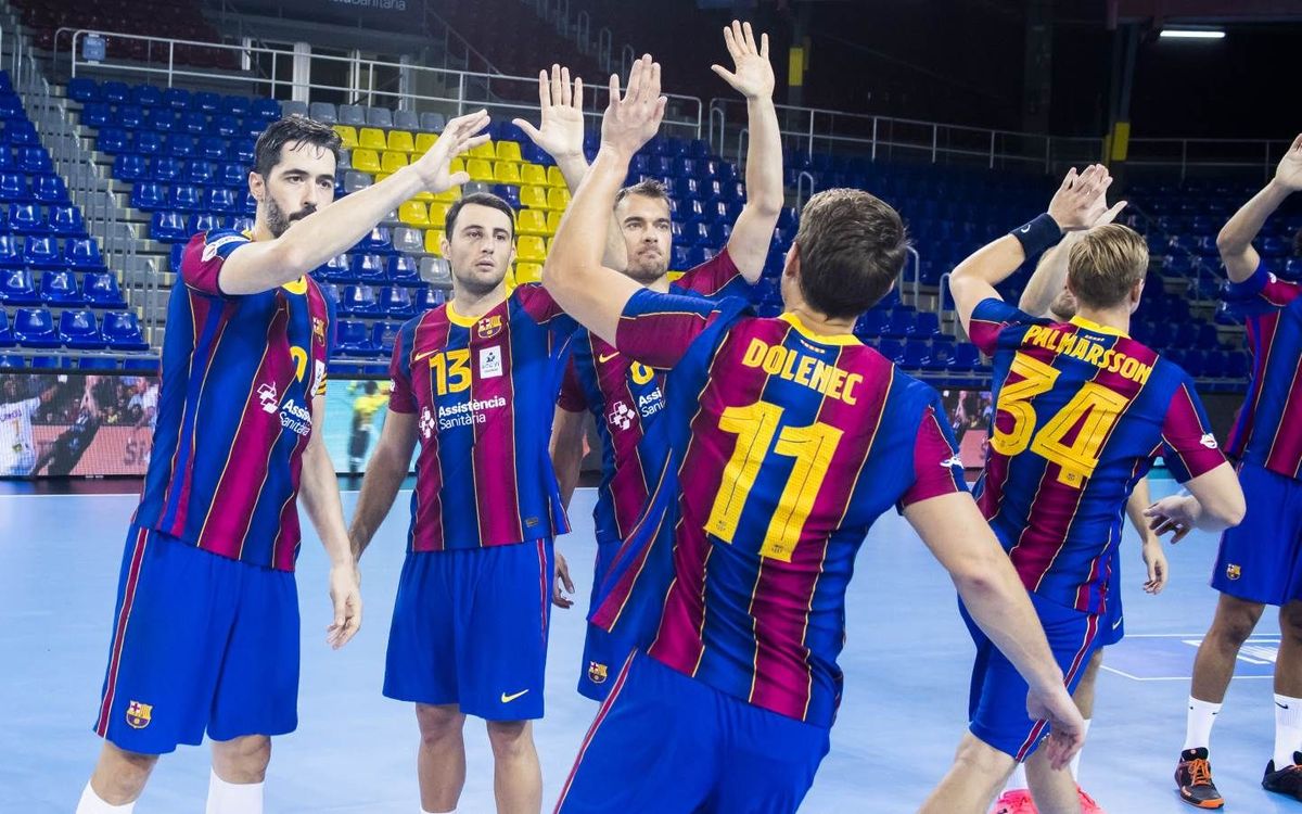 Barça - Celje Pivovarna Lasko: La emoción de la Champions vuelve al Palau