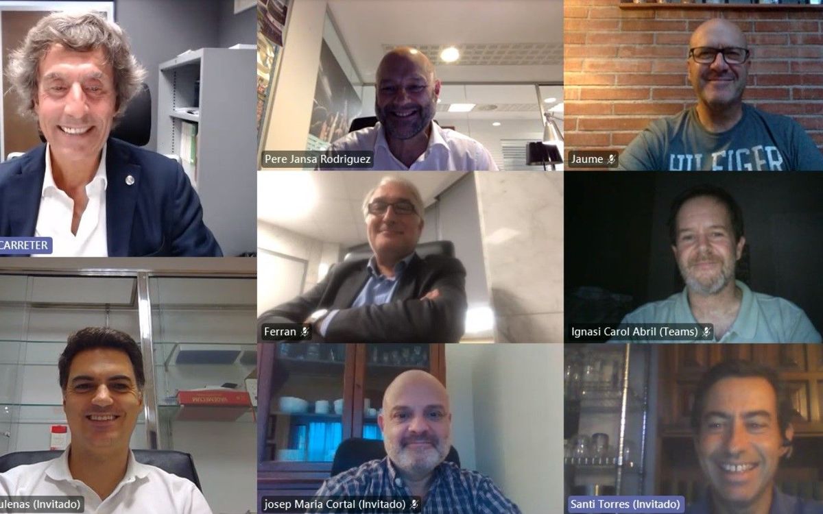 Jaume Carreter se reúne con los miembros de la Comisión Deportiva de los Deportes Amateurs