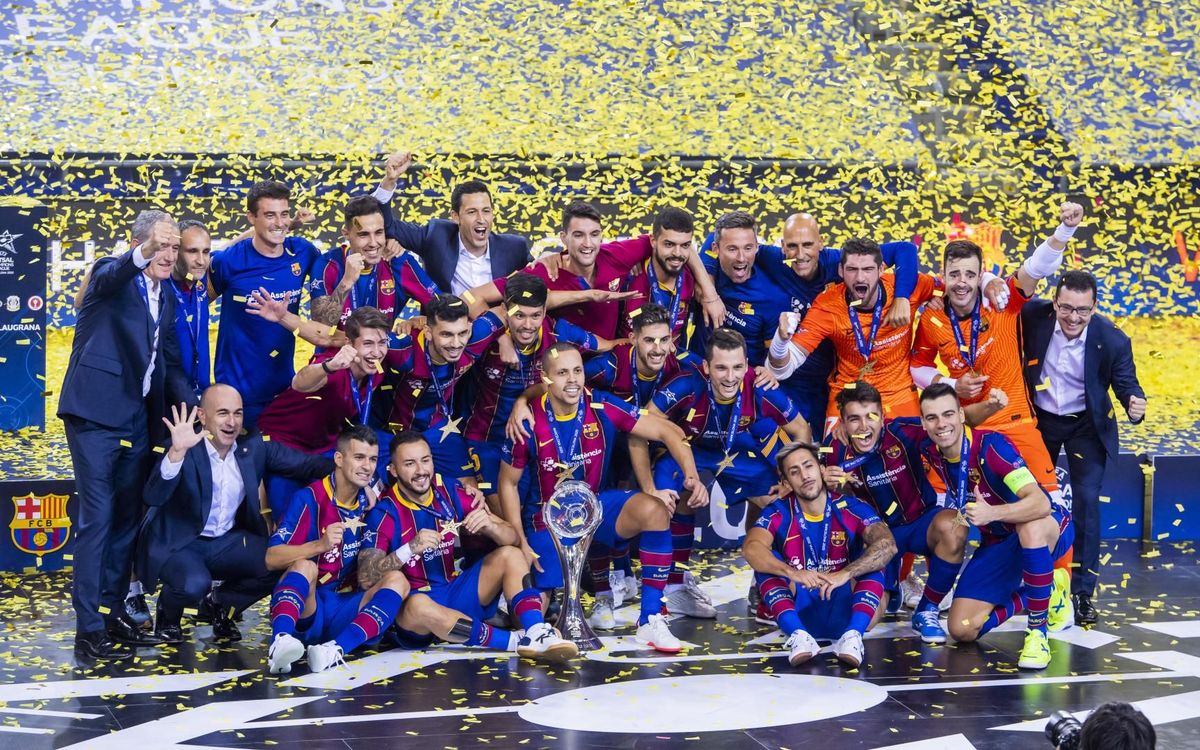 Campions de la UEFA Futsal Champions League!