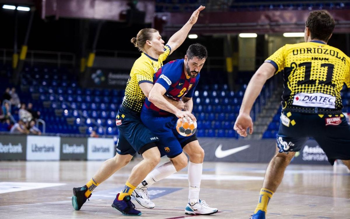 El Bidasoa Irún – Barça, aplazado