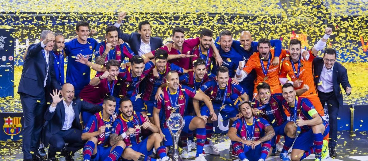 ¿Cuántas copas de Europa tiene el Barça de fútbol sala
