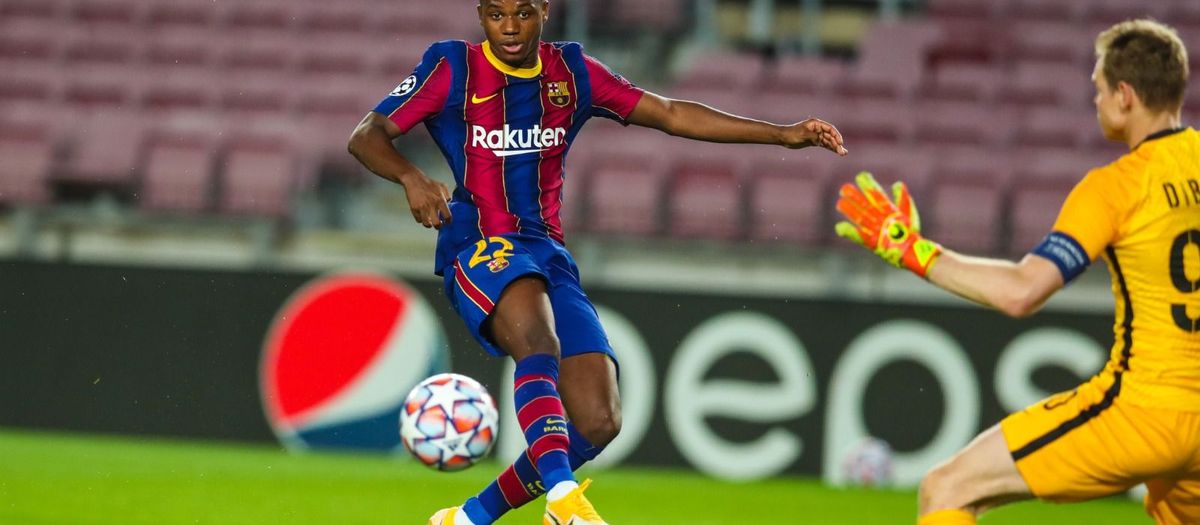 Ansu Fati increases his list of records