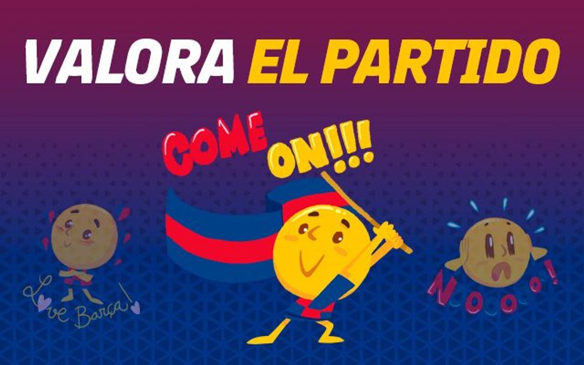 ¡Puntúa el partido del Barça!