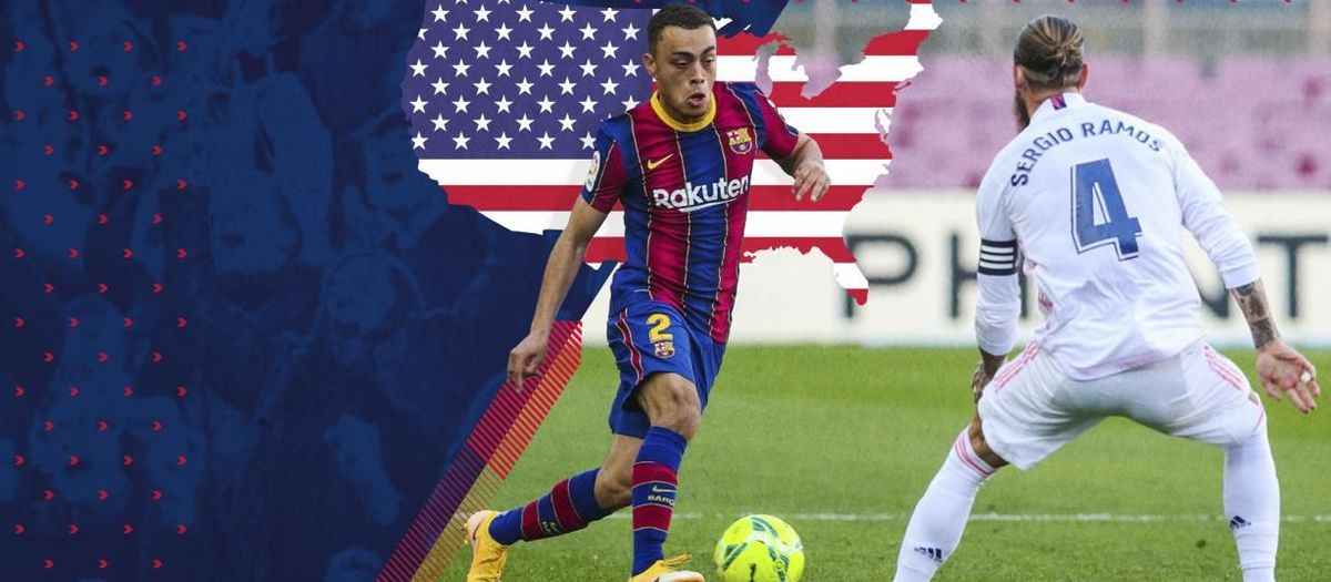 Sergiño Dest, first American to play in El Clásico
