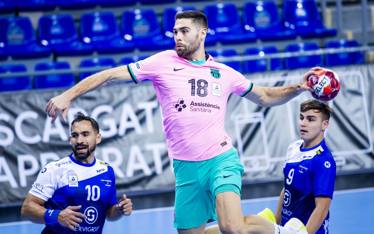 Barça - BM Benidorm: Sostienen el ritmo triunfal (43-29)