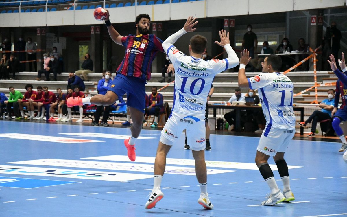 Dicsa Modular Cisne 27-43 Barça: Three wins in three days