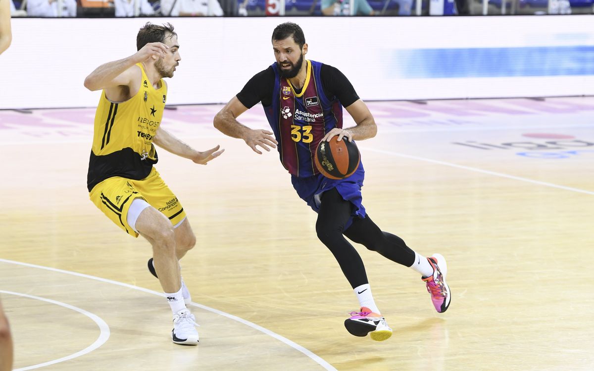 Barça v Iberostar Tenerife: Important win to end the week (81-74)