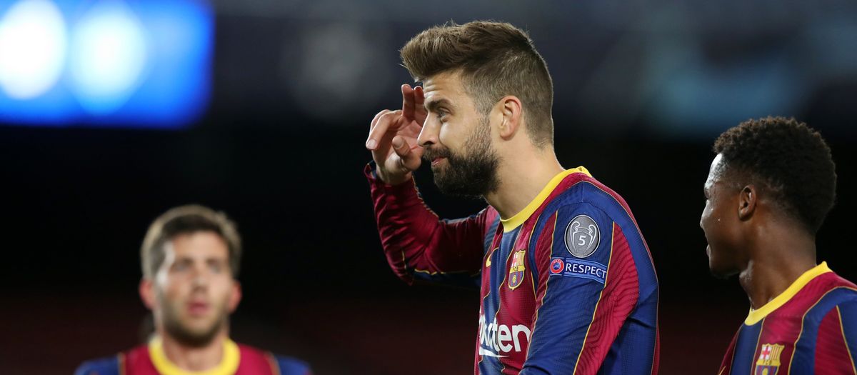 Gerard Piqué, segundo defensa más goleador de la Liga de Campeones