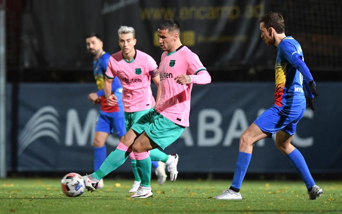 Andorra-Barça B: Primera derrota del curs (1-0)