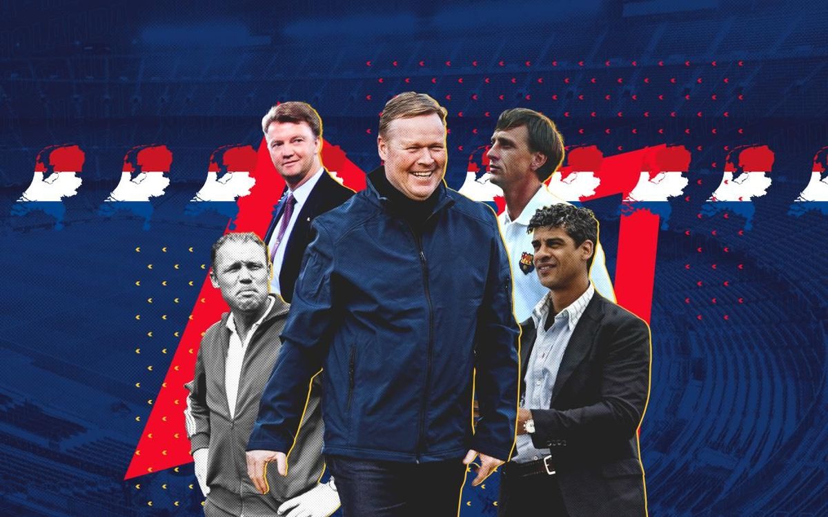 Going Dutch: Koeman's shared connections with previous Barça coaches