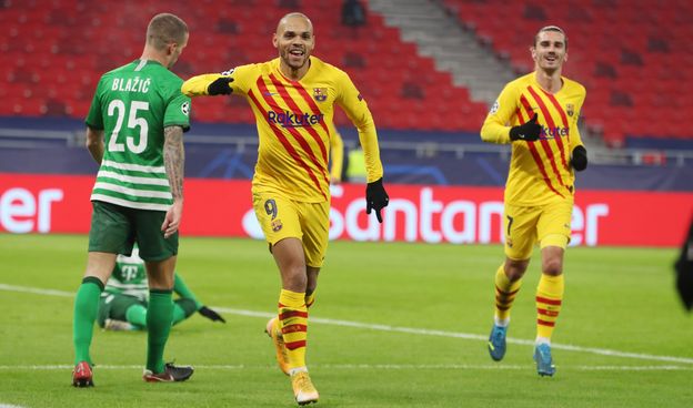 Ferencváros 0-3 Barcelona: results, summary and goals Champions League  2020/21 - AS USA