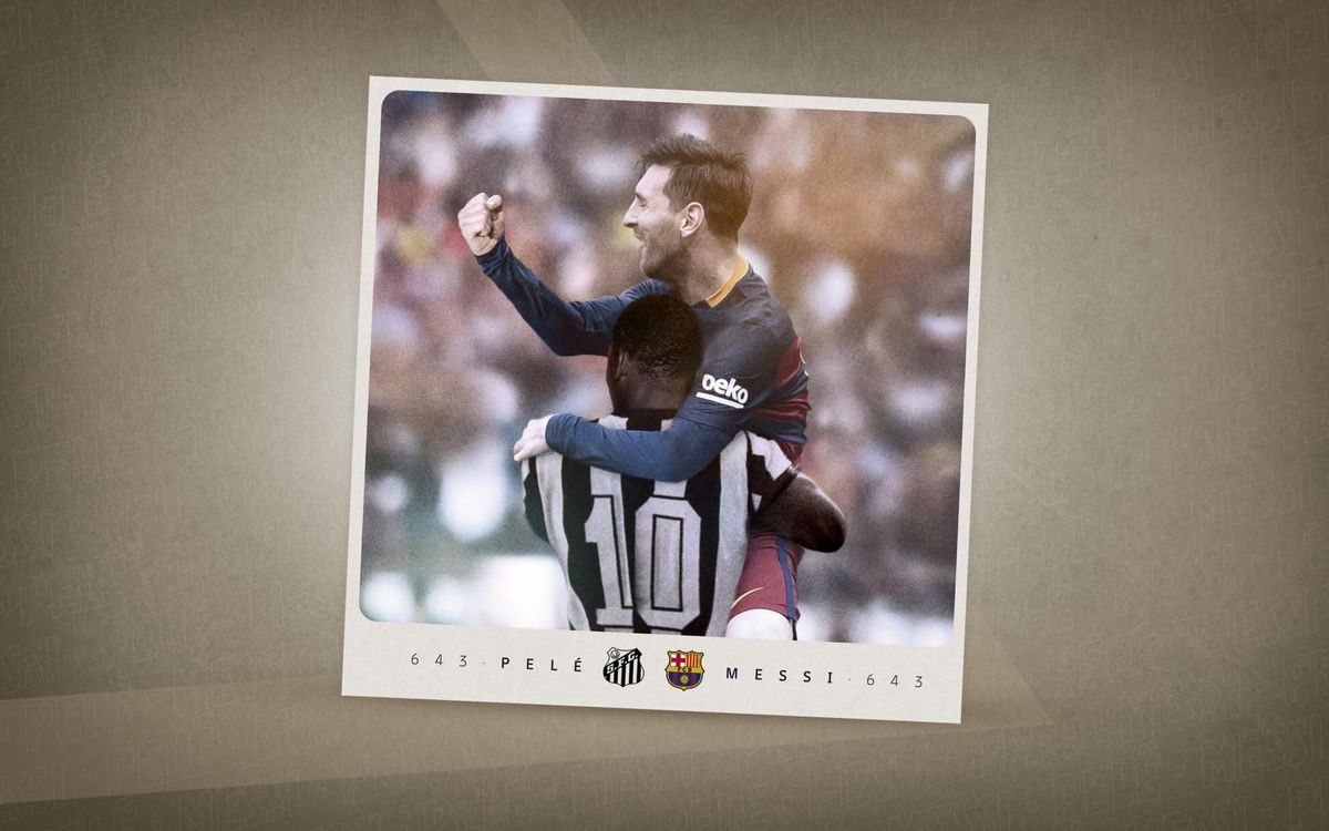Leo Messi supera Pelé com a màxim golejador de la història amb un mateix club