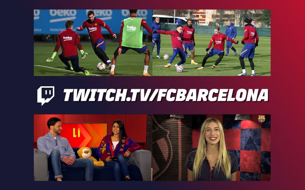 Fcバルセロナ Twitchグローバルストリーミングサービスの公式チャンネルを開始