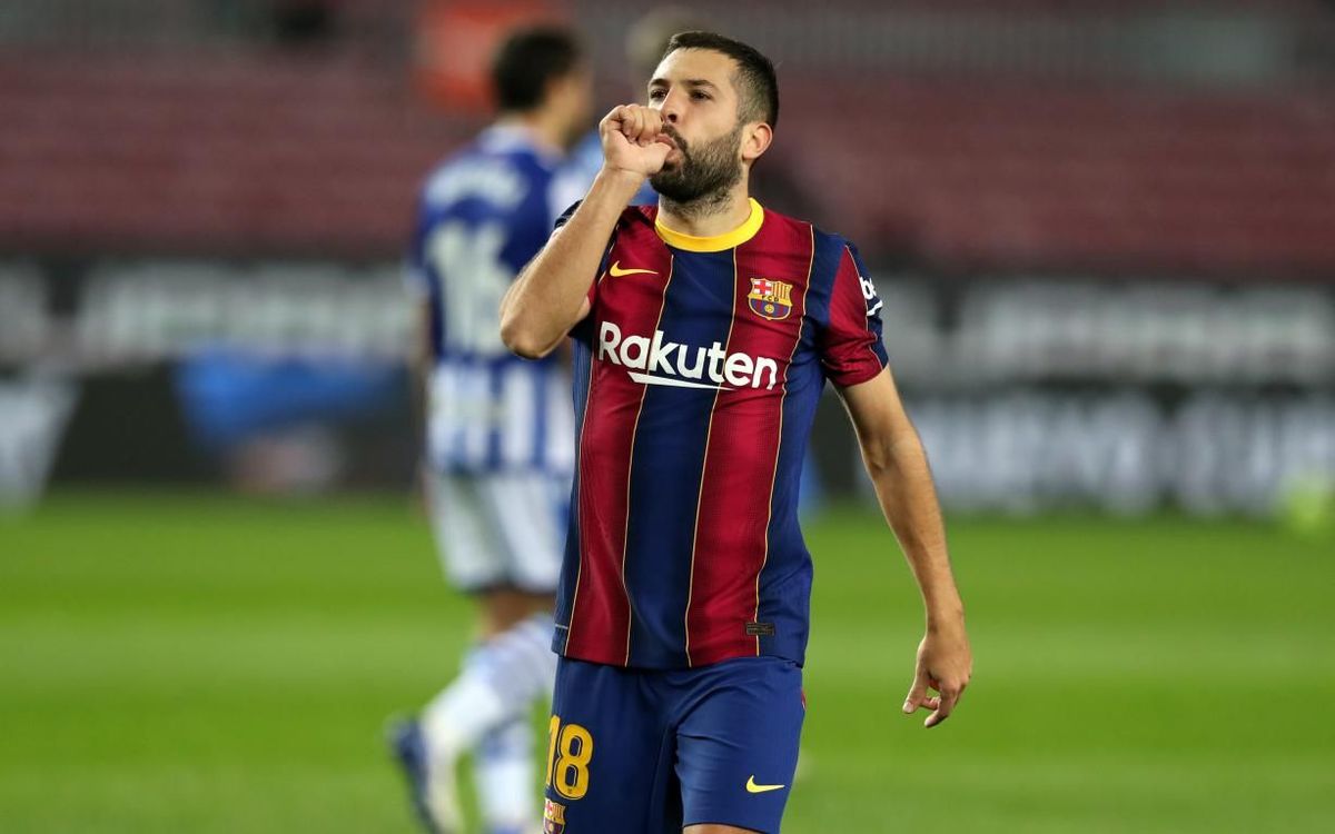 Jordi Alba, el defensa más goleador y asistente de la Liga