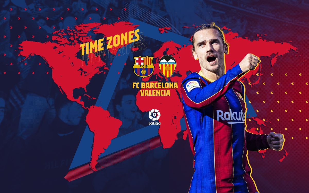 When and where to watch FC Barcelona v Valencia