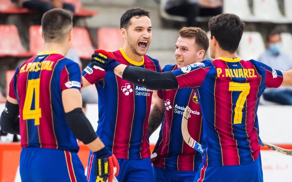 Vic 3-8 Barça: The year ends with another win