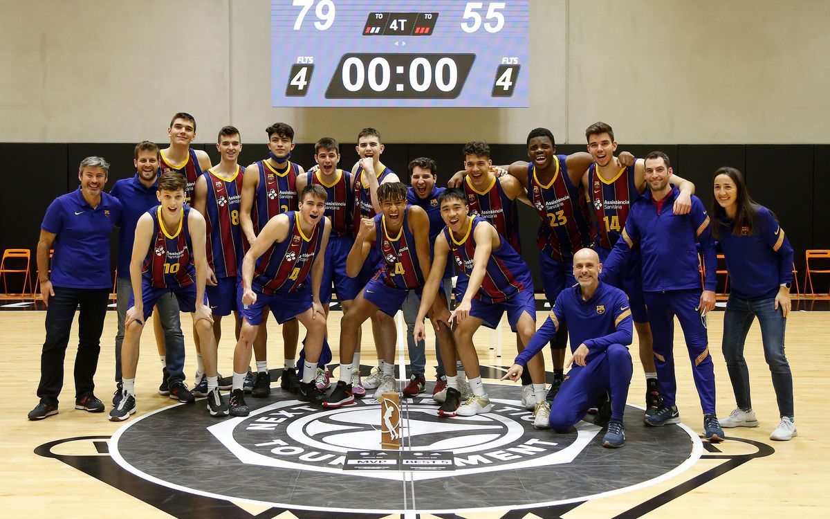 El junior del Barça, campeón del Next Generation Tournament de la Euroliga