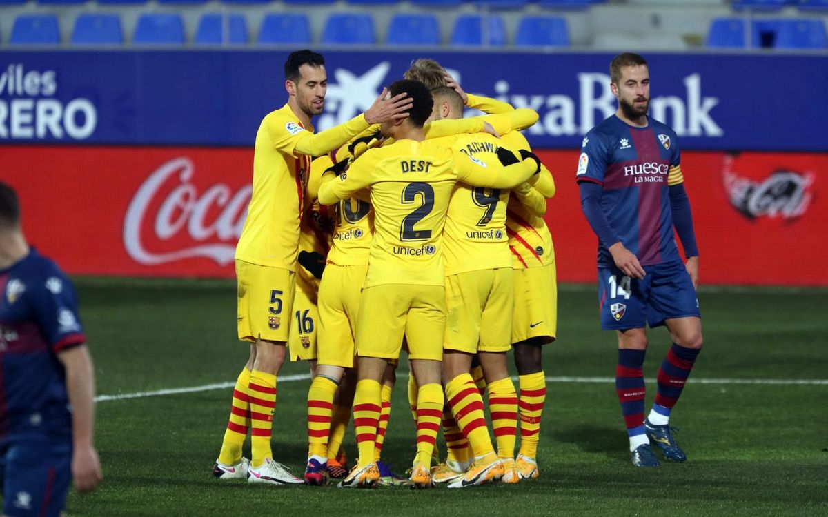 Huesca - Barça: Tres puntos para empezar el año (0-1)