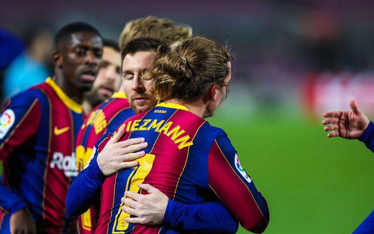 FC Barcelone - Athletic Club: Messi-Grizi, tout sourit (2-1)