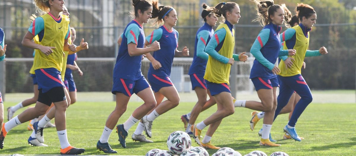 Entreno FC Barcelona Femení (2 de febrero)