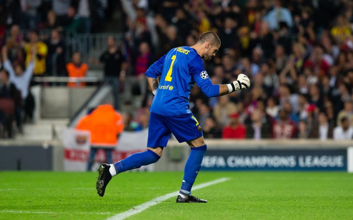 Víctor Valdés, leyenda azulgrana bajo palos, corresponde al signo del Gallo.